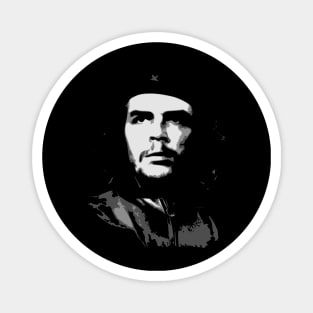 Che Guevara Black and White Magnet